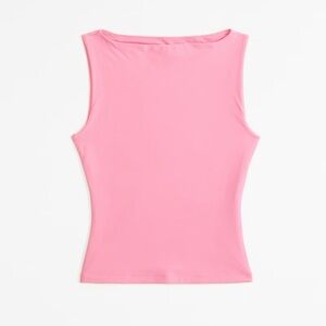 Abercrombie Soft Matte Seamless Slash Top